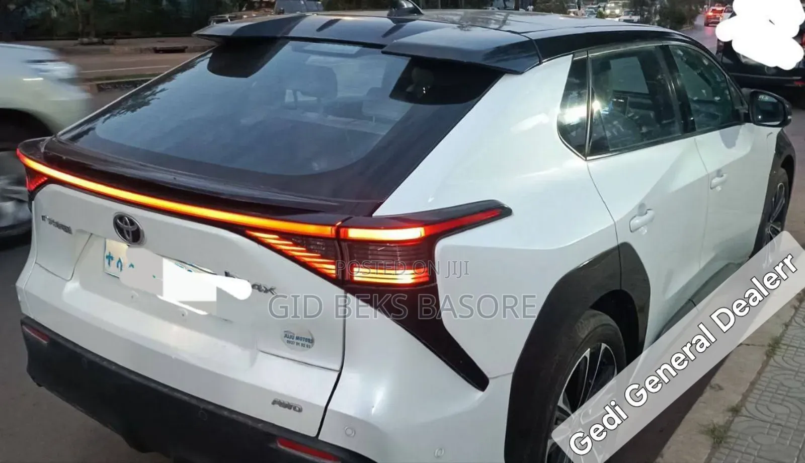 New Toyota bZ4X 2024 White