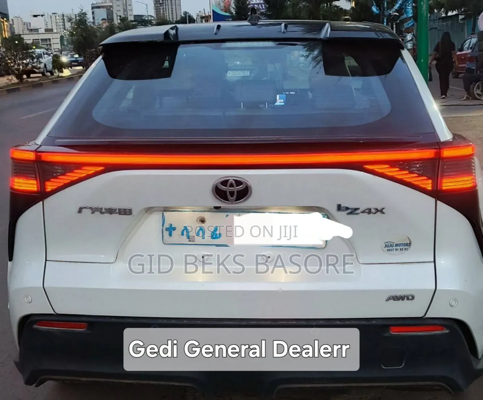 New Toyota bZ4X 2024 White