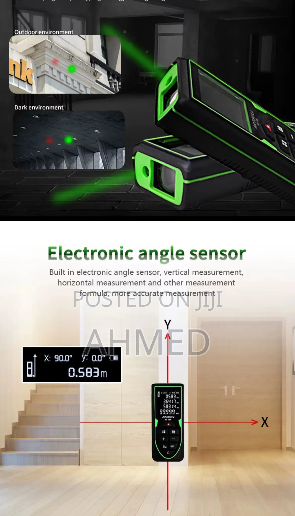 Artbull Laser Meter Rechargeable