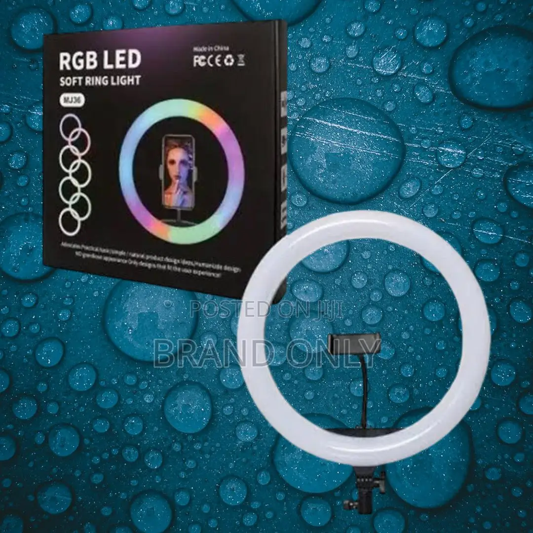 14 Inch RGB Ringlight: Color Changing for Tiktok Youtube