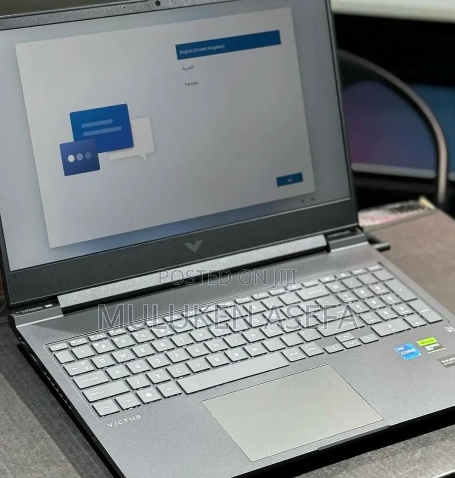 New Laptop HP Victus 16 16GB Intel Core I7 SSD 512GB