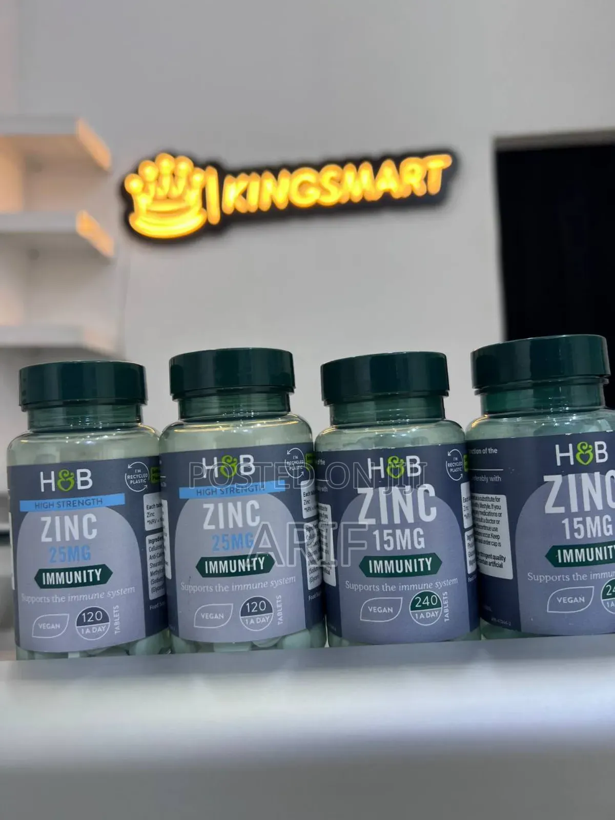 Zinc Supplement (25mg and 15 Mg)
