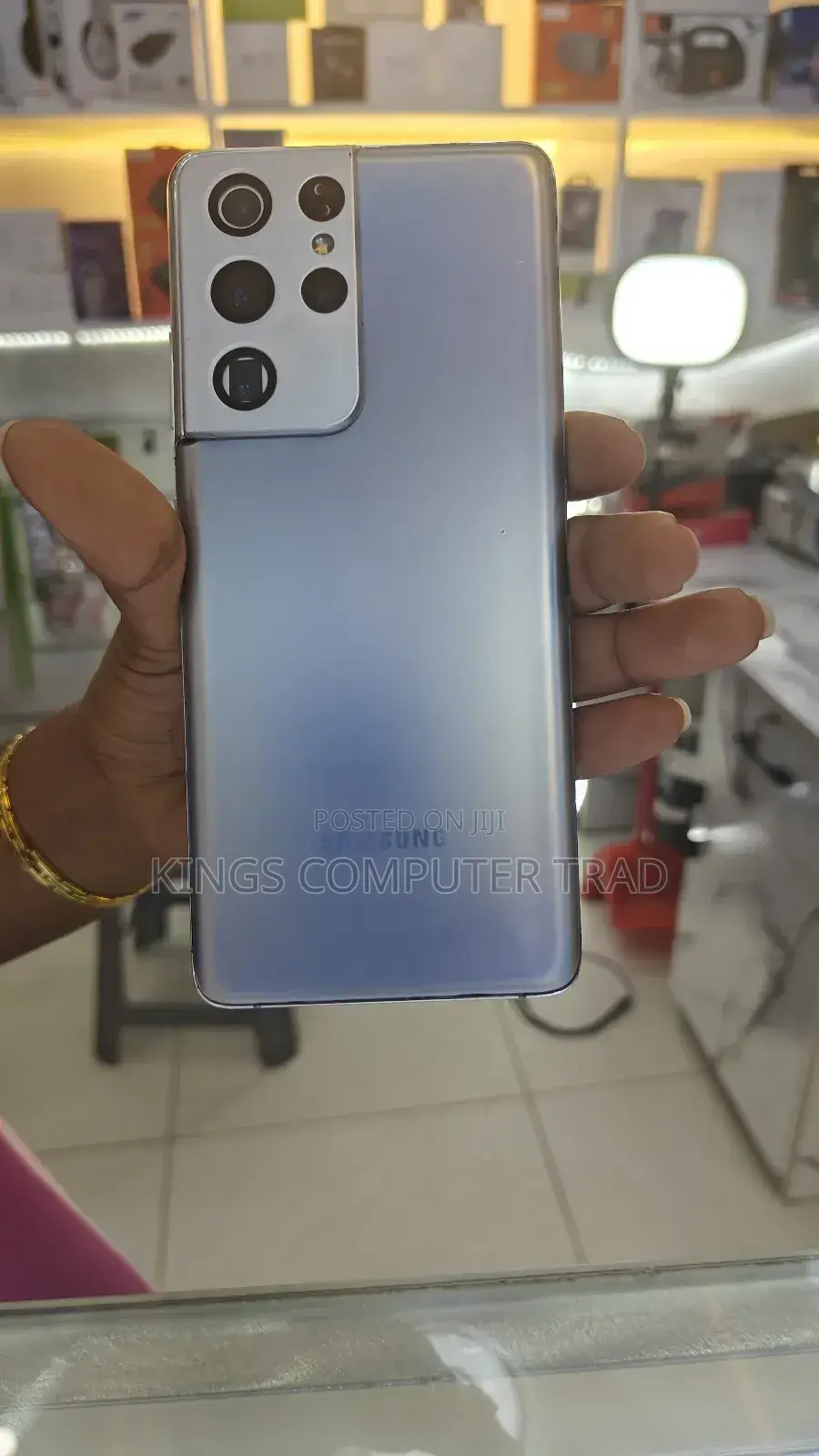 New Samsung Galaxy S21 Ultra 5G 128 GB Silver