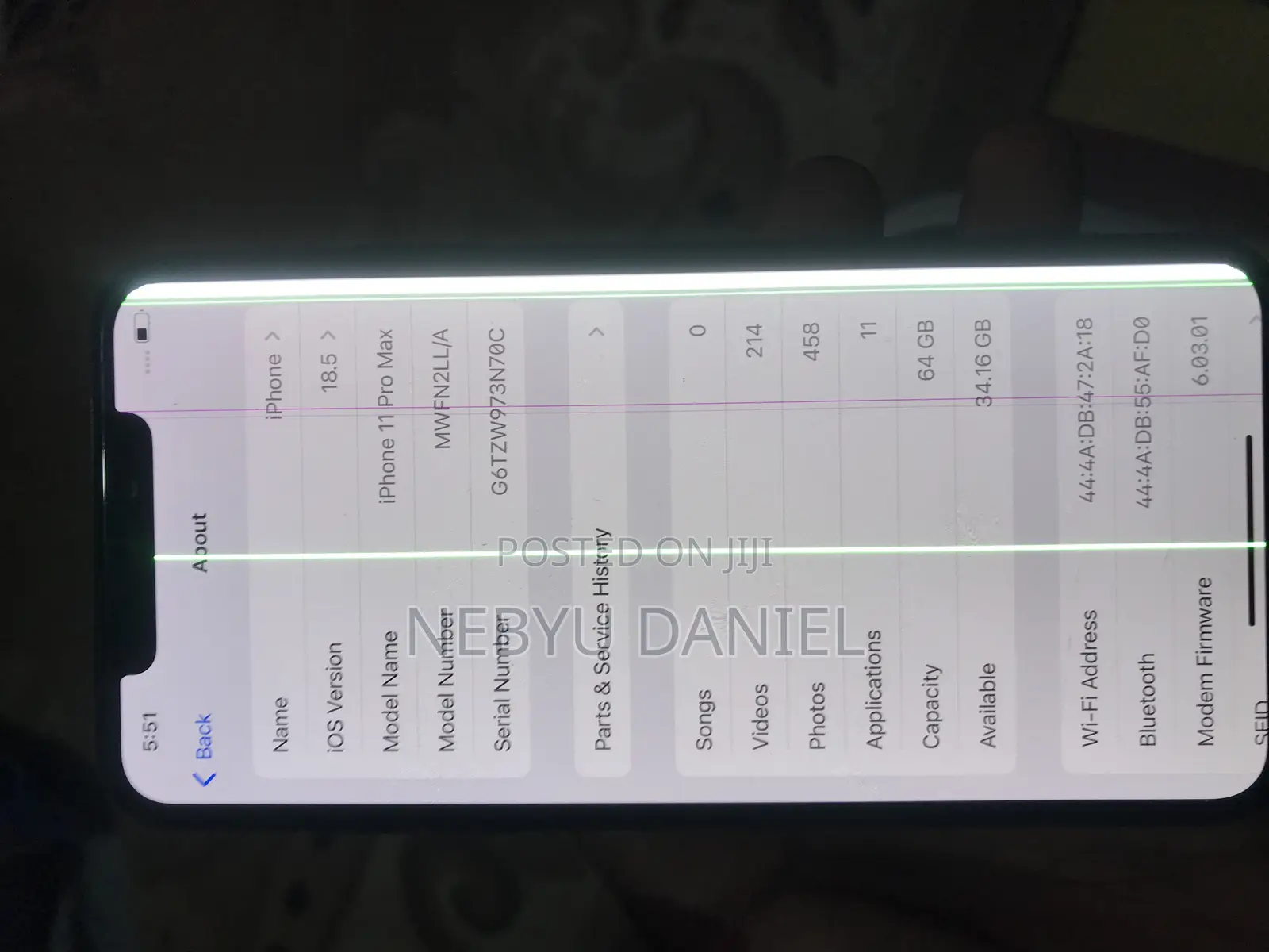 Apple iPhone 11 Pro Max 64 GB Gray