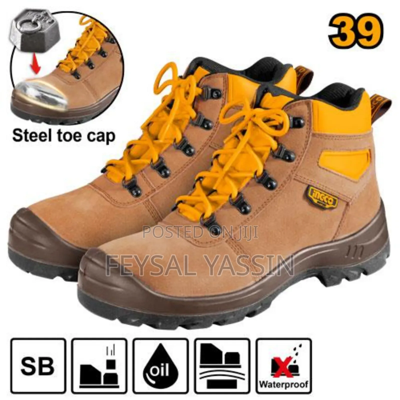 Ineco Safety Shoes Orignal 38 - 45 Size