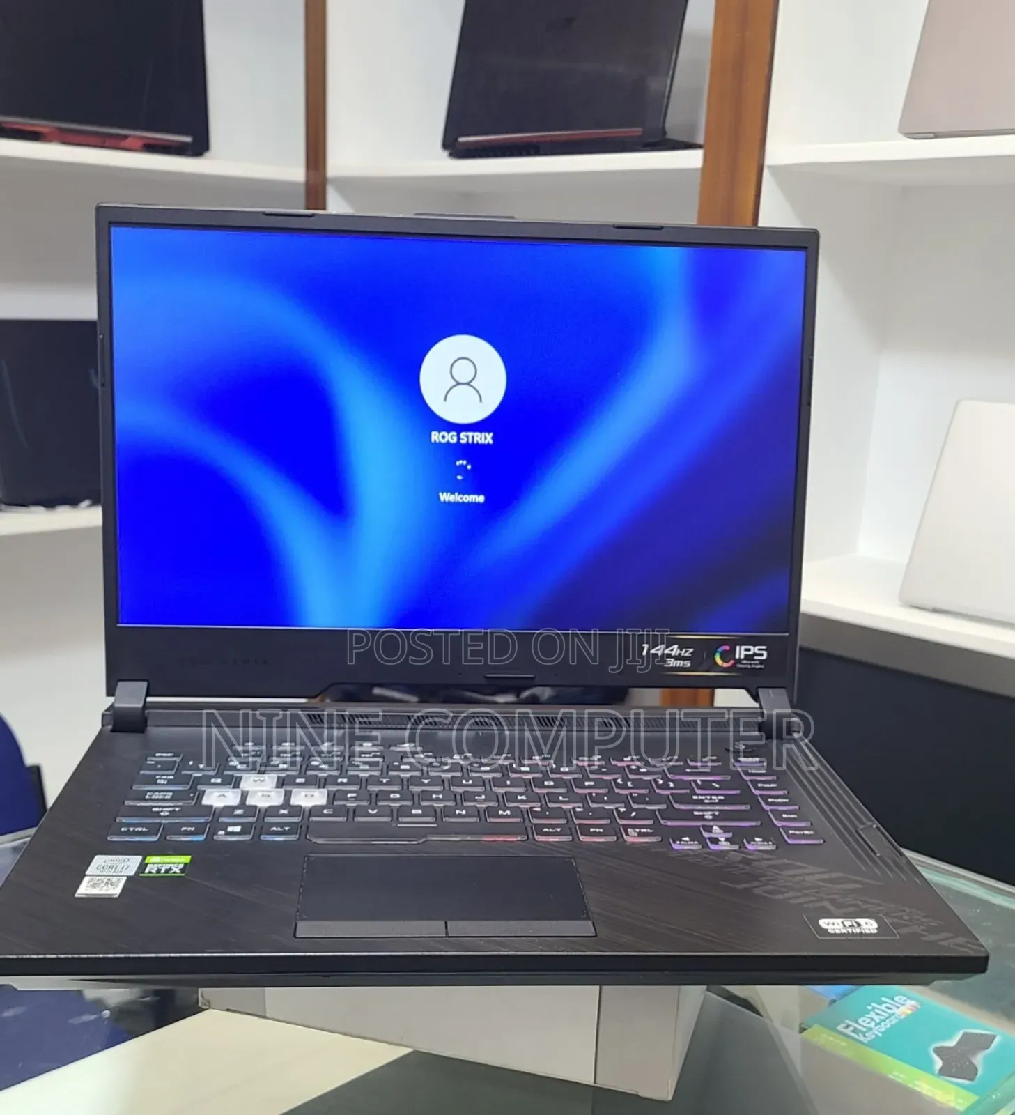 New Laptop Asus ROG Strix G15 16GB Intel Core i7 SSD 1T