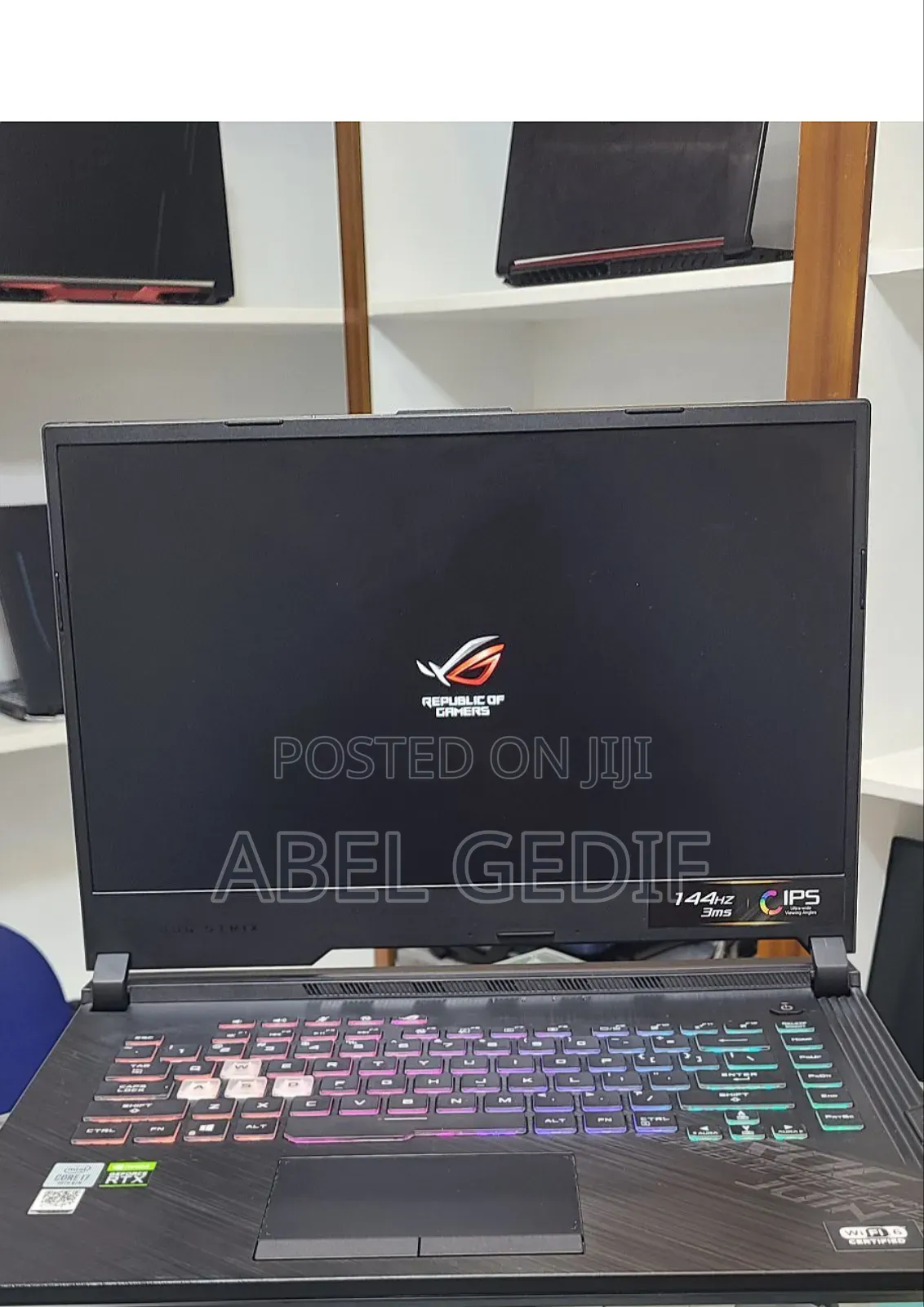 New Laptop Asus ROG Strix G15 16GB Intel Core I7 SSD 1T