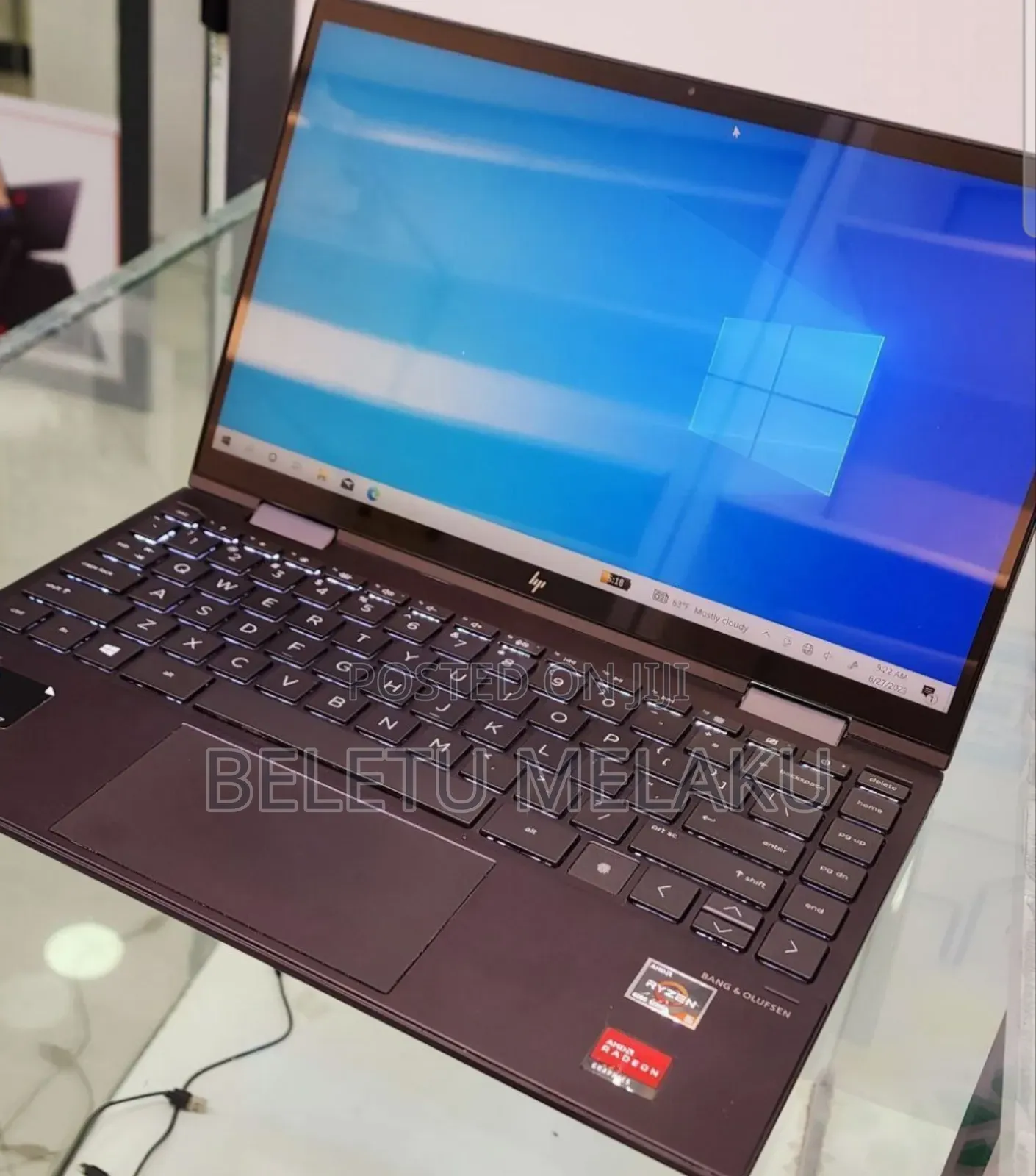 New Laptop HP Envy X360 8GB Intel Core I7 SSD 256GB