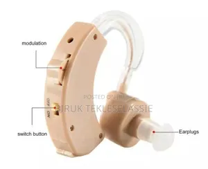 Tzjzy Adjustable Tone Hearing Aid for 1 Ear