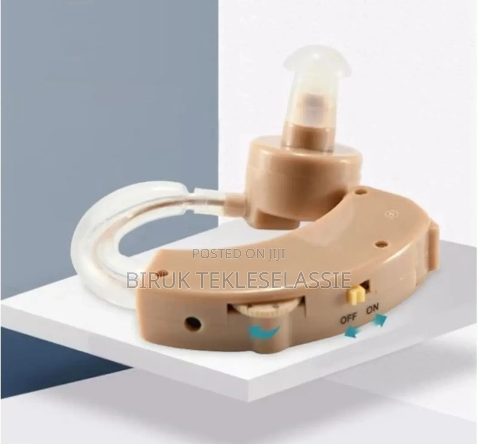 Tzjzy Adjustable Tone Hearing Aid for 1 Ear