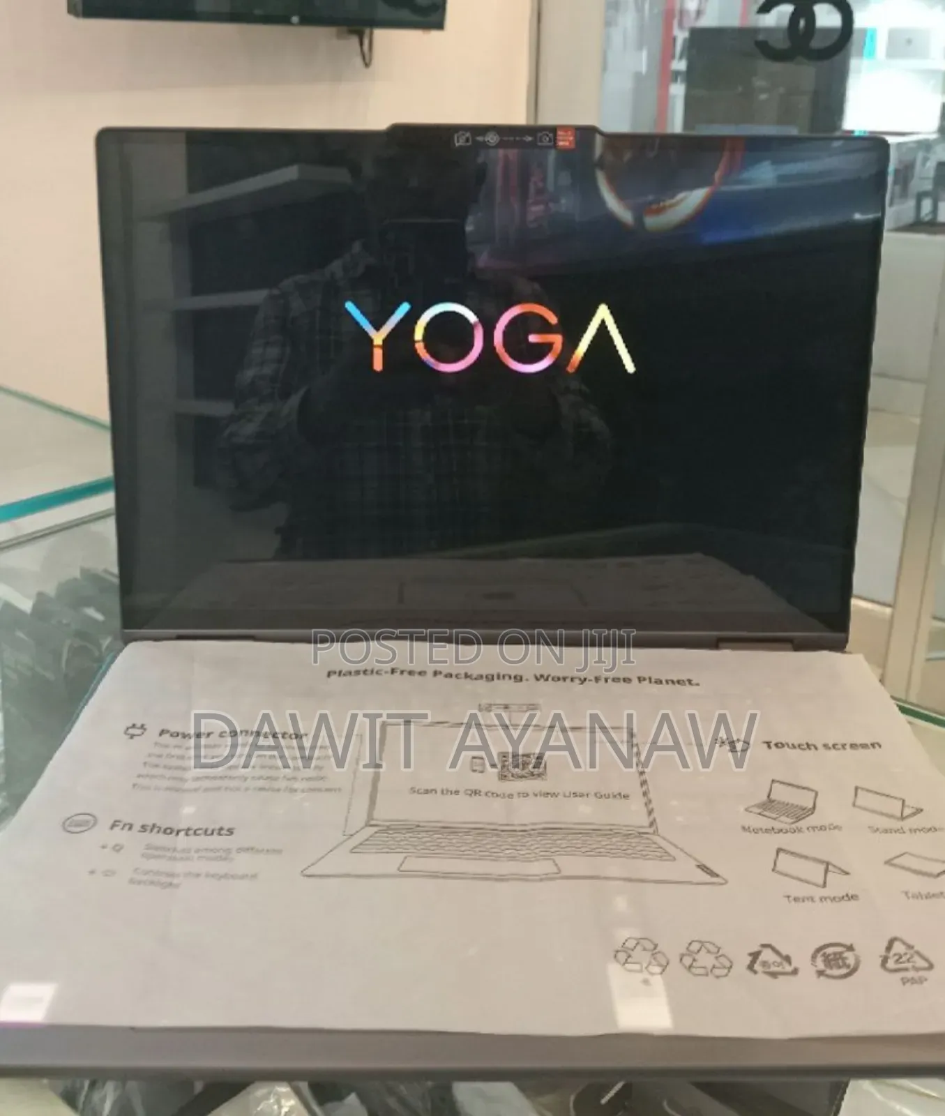 New Laptop Lenovo Yoga 7i 16GB Intel Core I7 SSD 1T