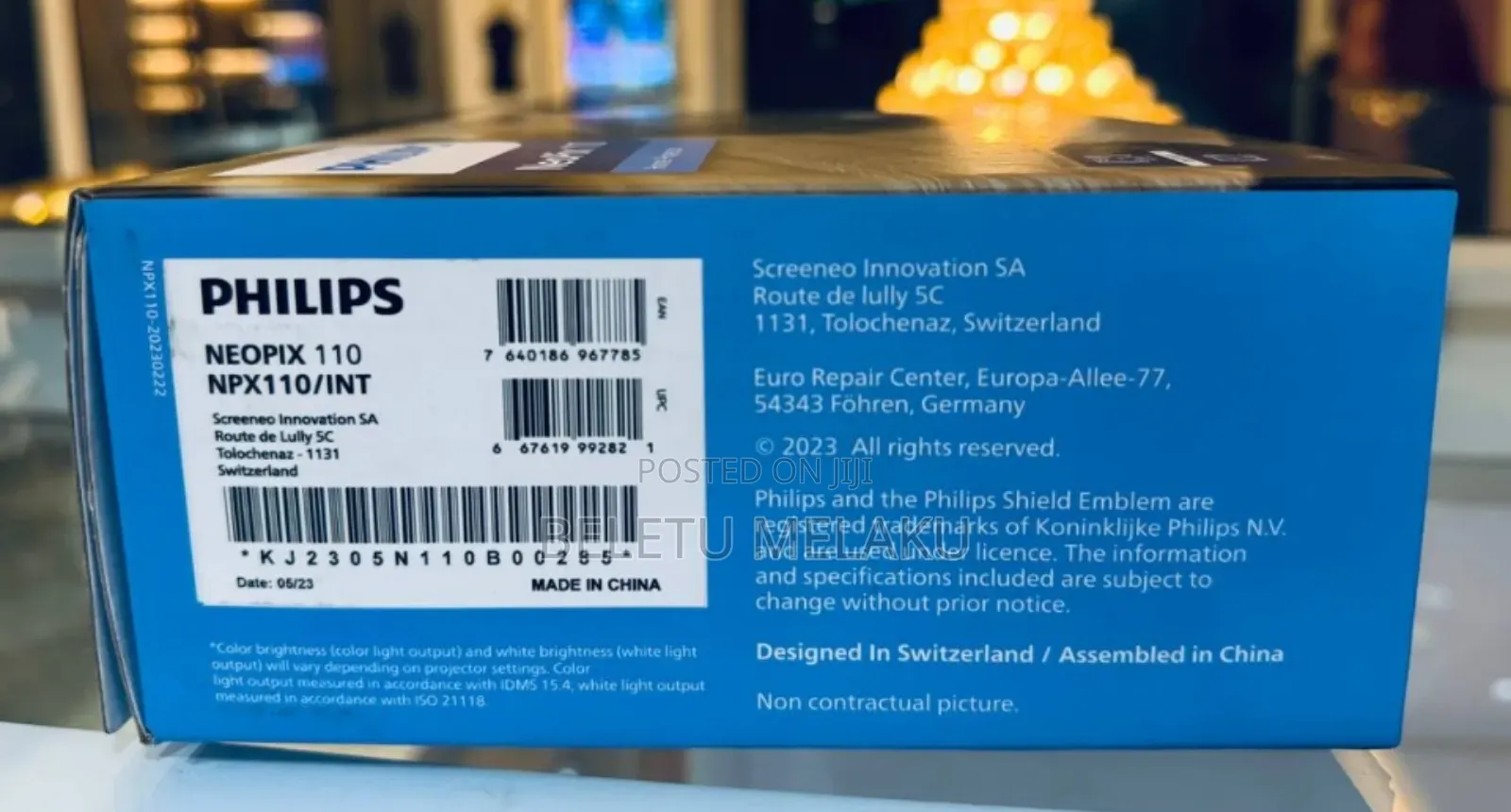 Brand New Philips Projector Neopix 110 Home Projector