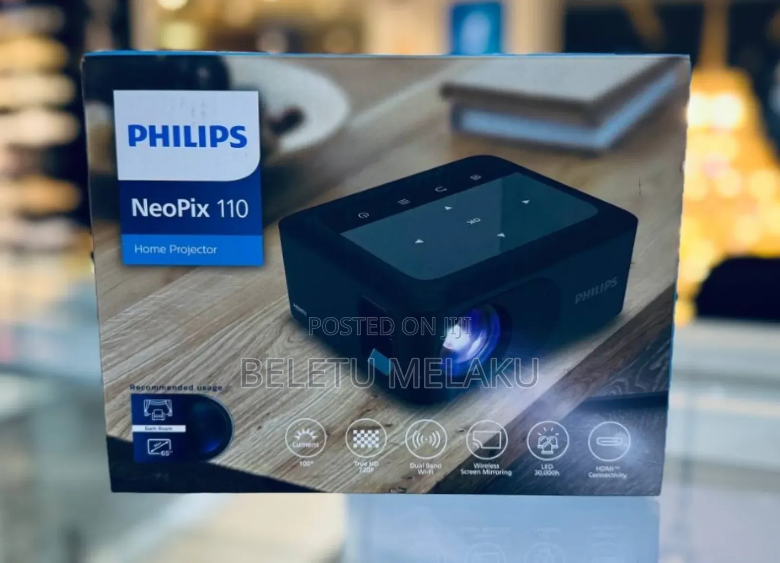 Brand New Philips Projector Neopix 110 Home Projector