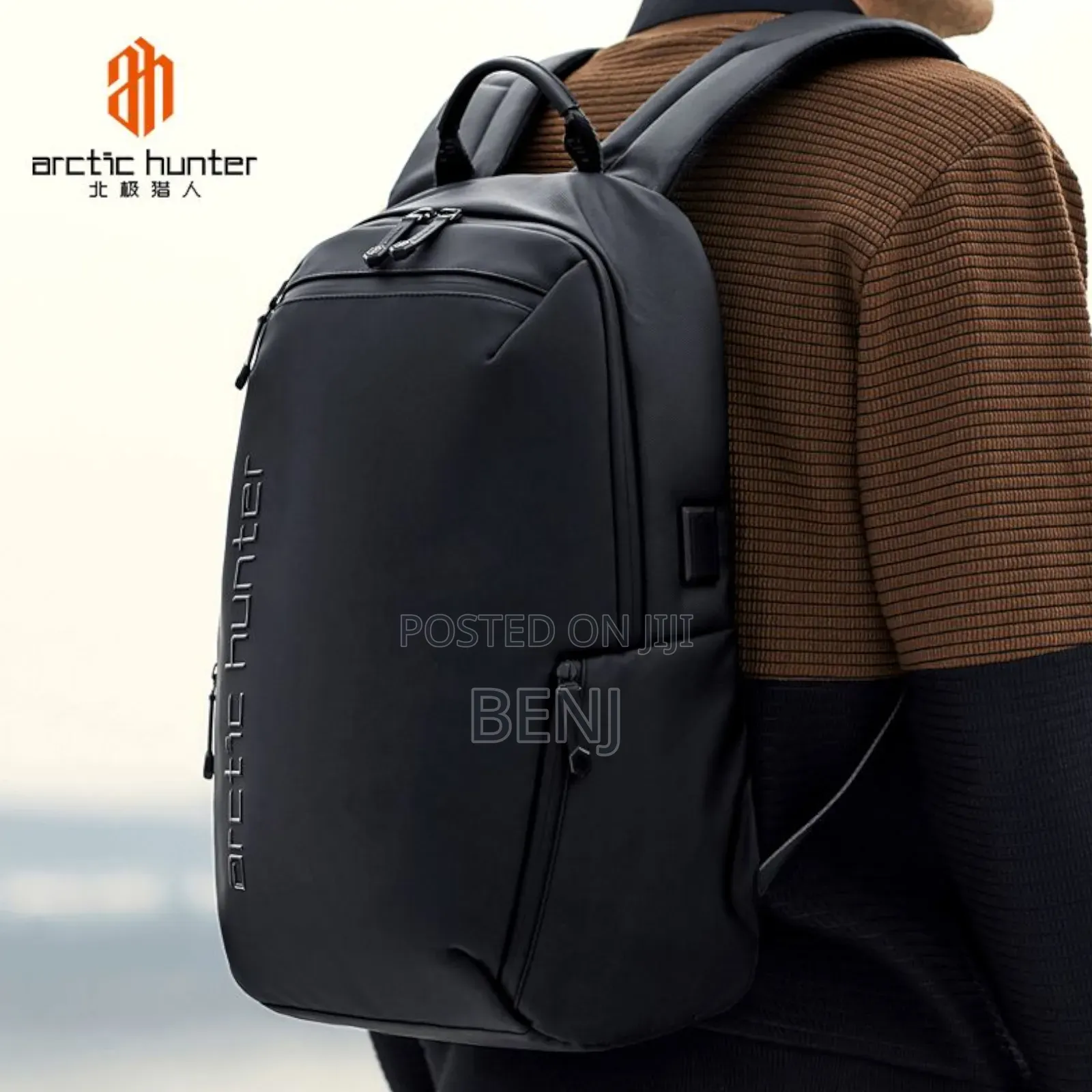 Arctic Hunter Backpack | H20 Repellent | 15.6" Pc | Usb Port