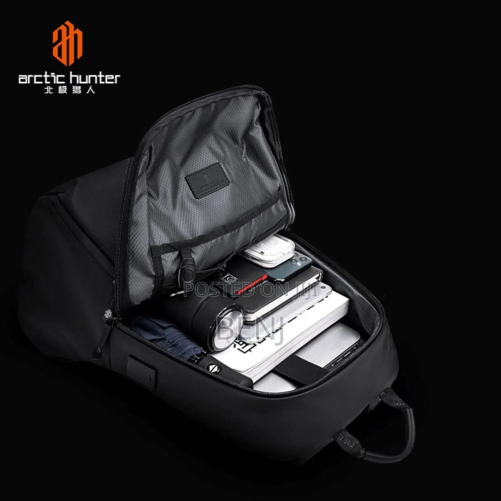 Arctic Hunter Backpack | H20 Repellent | 15.6" Pc | Usb Port