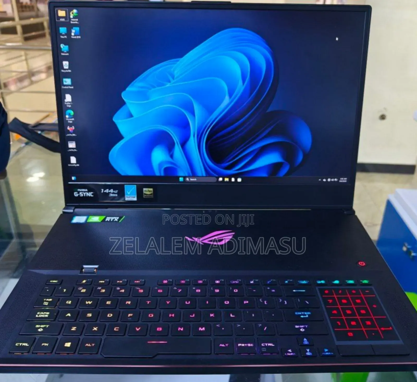 New Laptop Asus ROG Strix G15 16GB Intel Core I7 SSD 1T