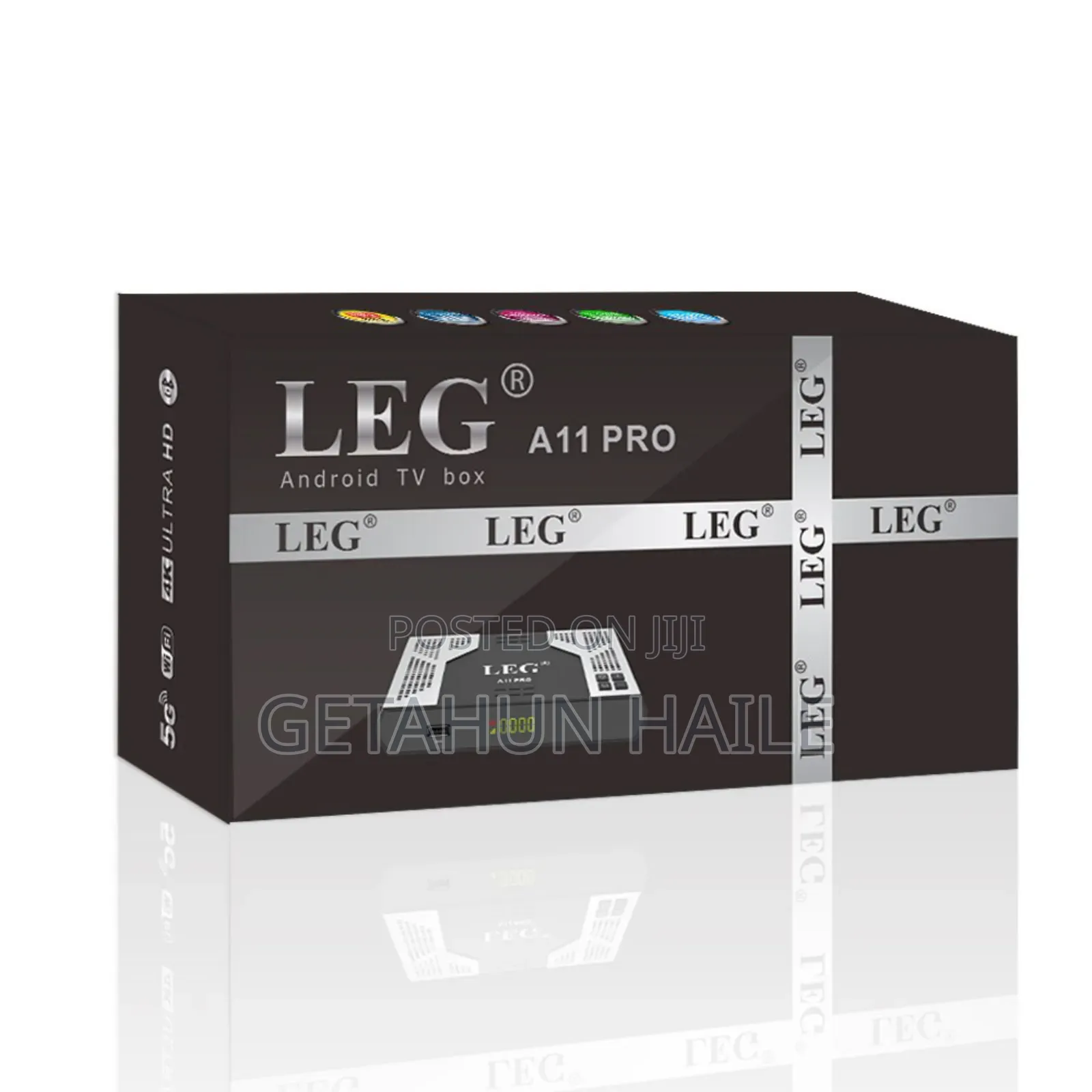 Leg Android A11 Pro Smart Box (Decoder and ቲቪ Smart ማድረጊያ