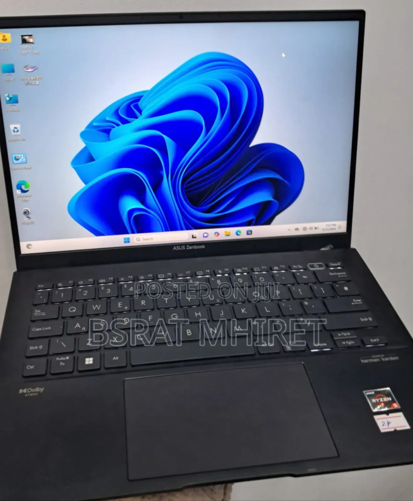 New Laptop Asus ZenBook 13 UX331UN 16GB AMD Ryzen 7 SSD 512GB