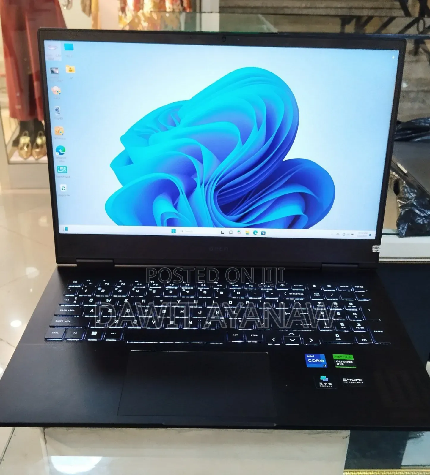 New Laptop HP Omen 16 16GB Intel Core I7 SSD 1T