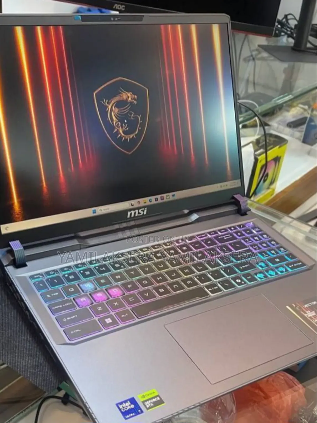 New Laptop MSI 16GB Intel Core I7 SSD 1T