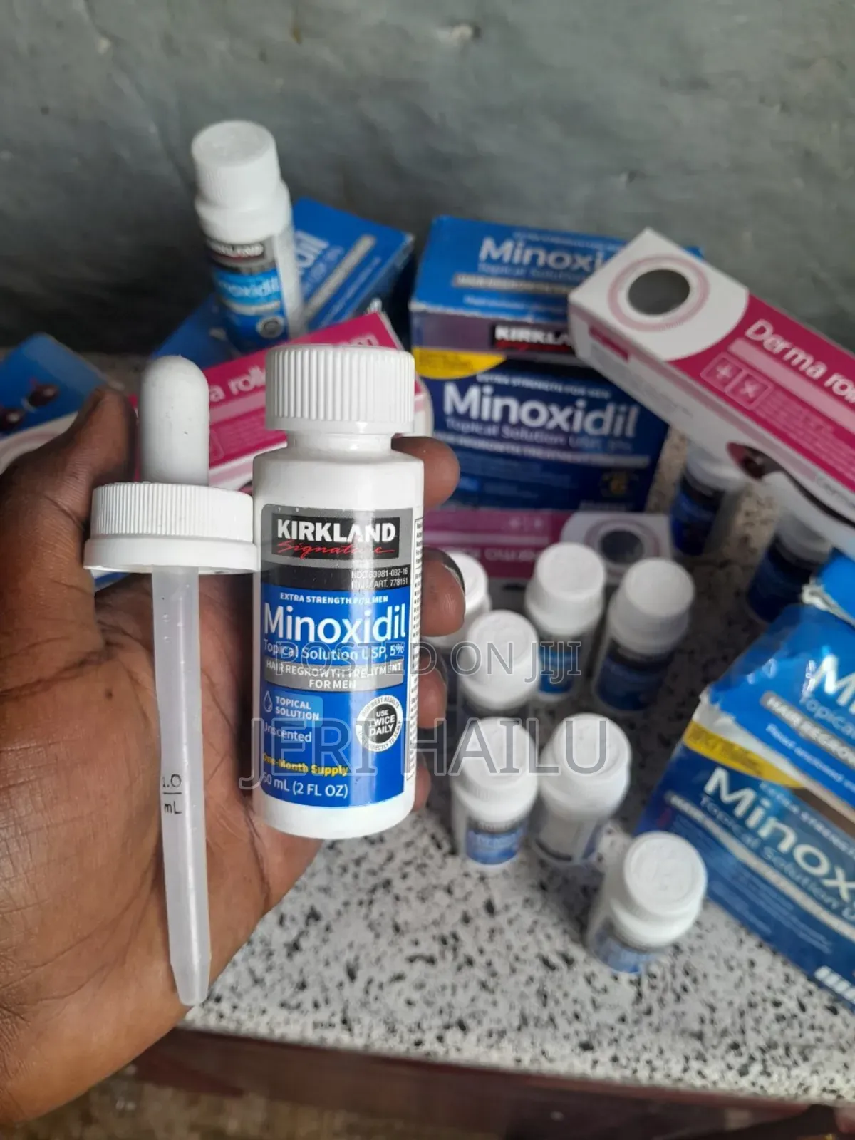 Minoxidil ለፂሚ ና ለፀጉር