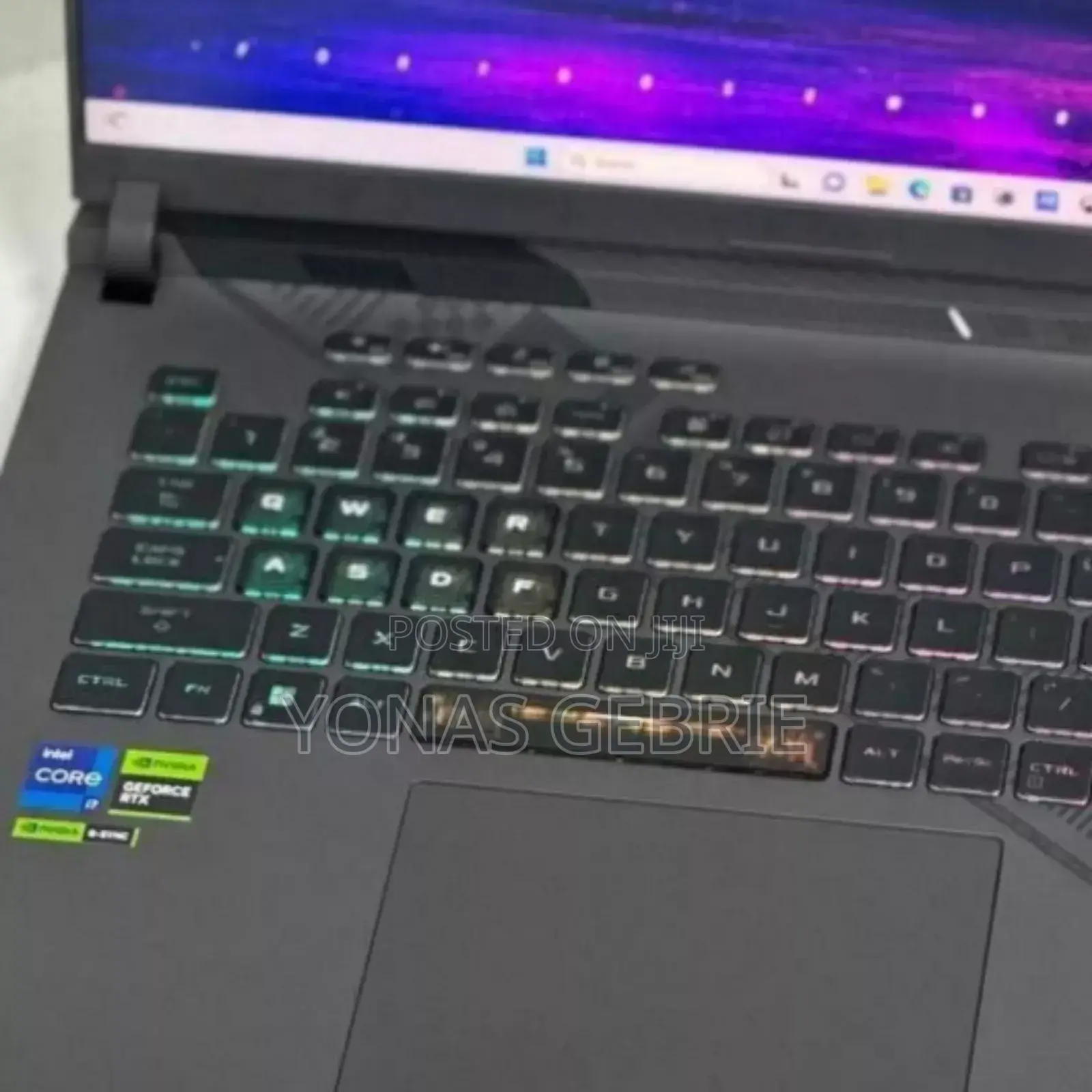 New Laptop Asus ROG Strix G16 G614 16GB Intel Core I7 SSD 512GB