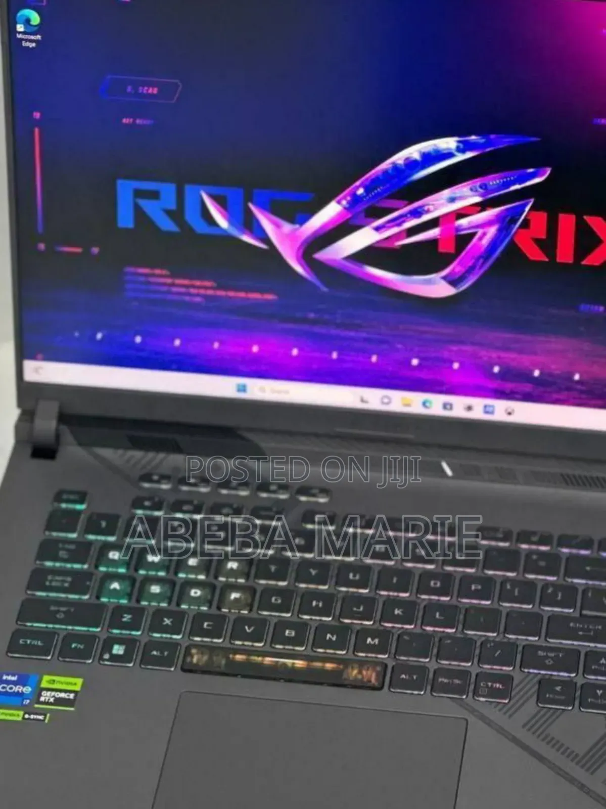 New Laptop Asus ROG Strix G15 16GB Intel Core I7 SSD 512GB