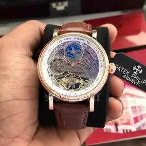 Patek Philippe Day-night Chronograpy Automatic Leather Belt