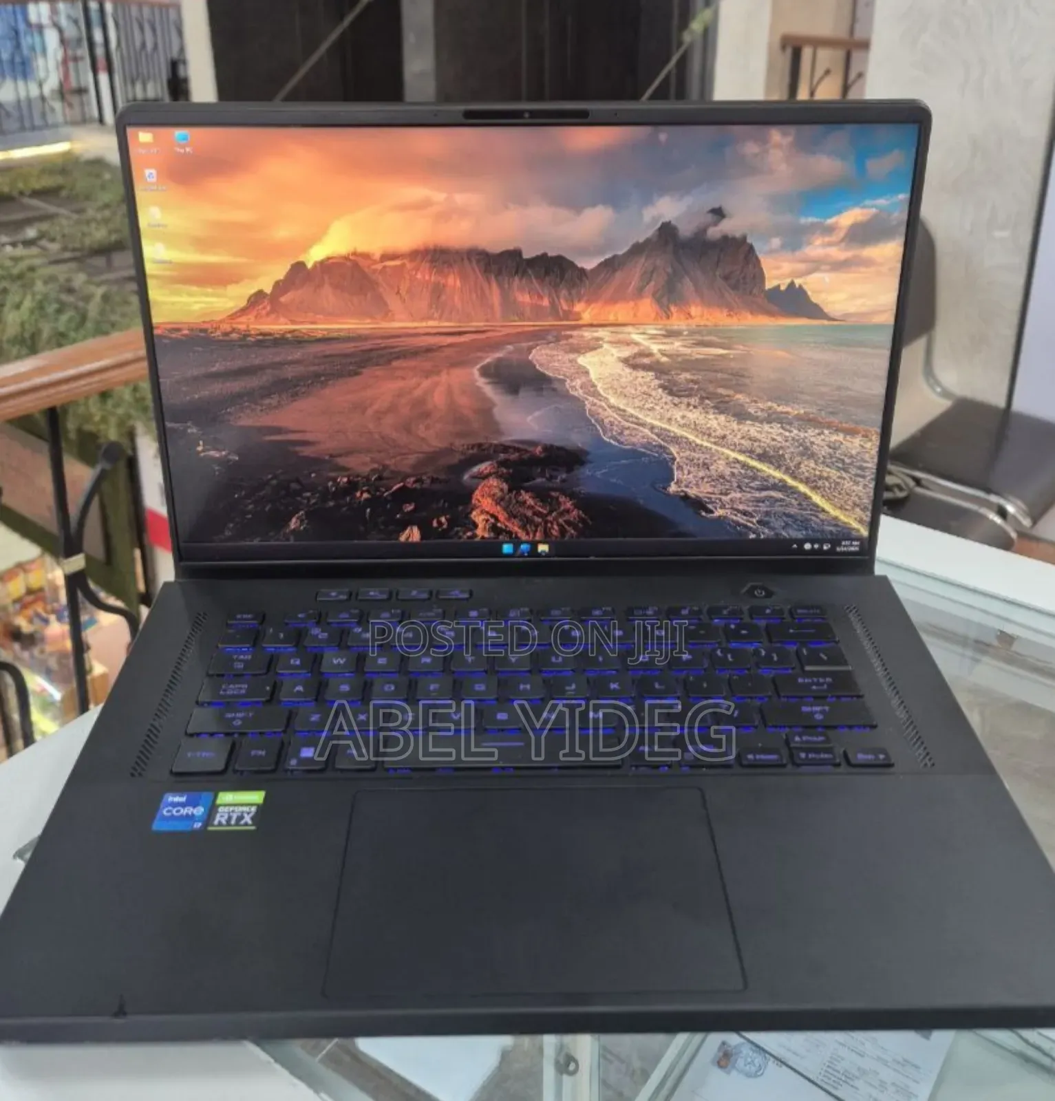 New Laptop Asus ROG Zephyrus M16 GU603HR 16GB Intel Core I7 SSD 512GB