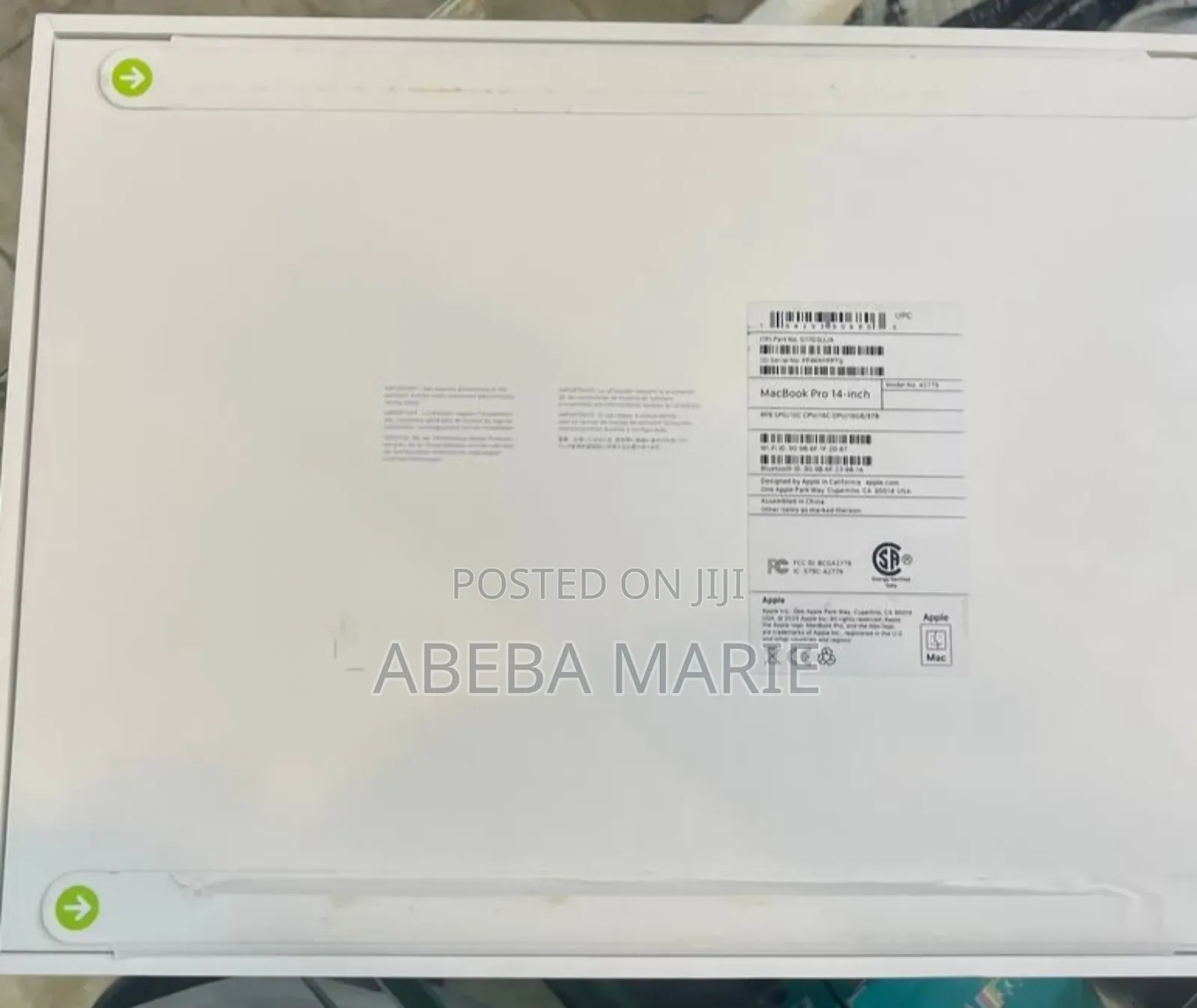 New Laptop Apple MacBook Pro 2023 M2 16GB Apple M2 SSD 4T