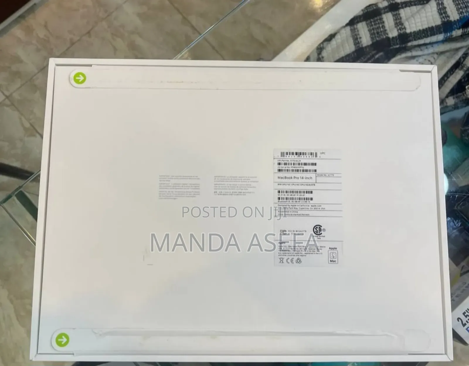 New Laptop Apple MacBook Pro 16GB Apple M2 SSD 4T