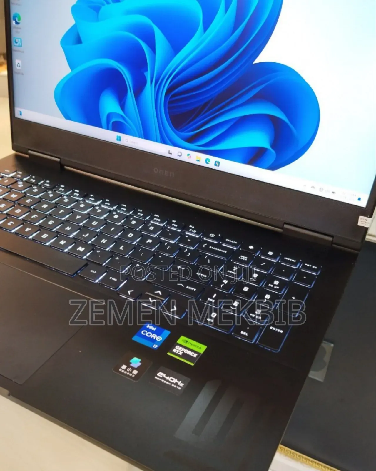 New Laptop HP Omen 15 16GB Intel Core I7 SSD 1T