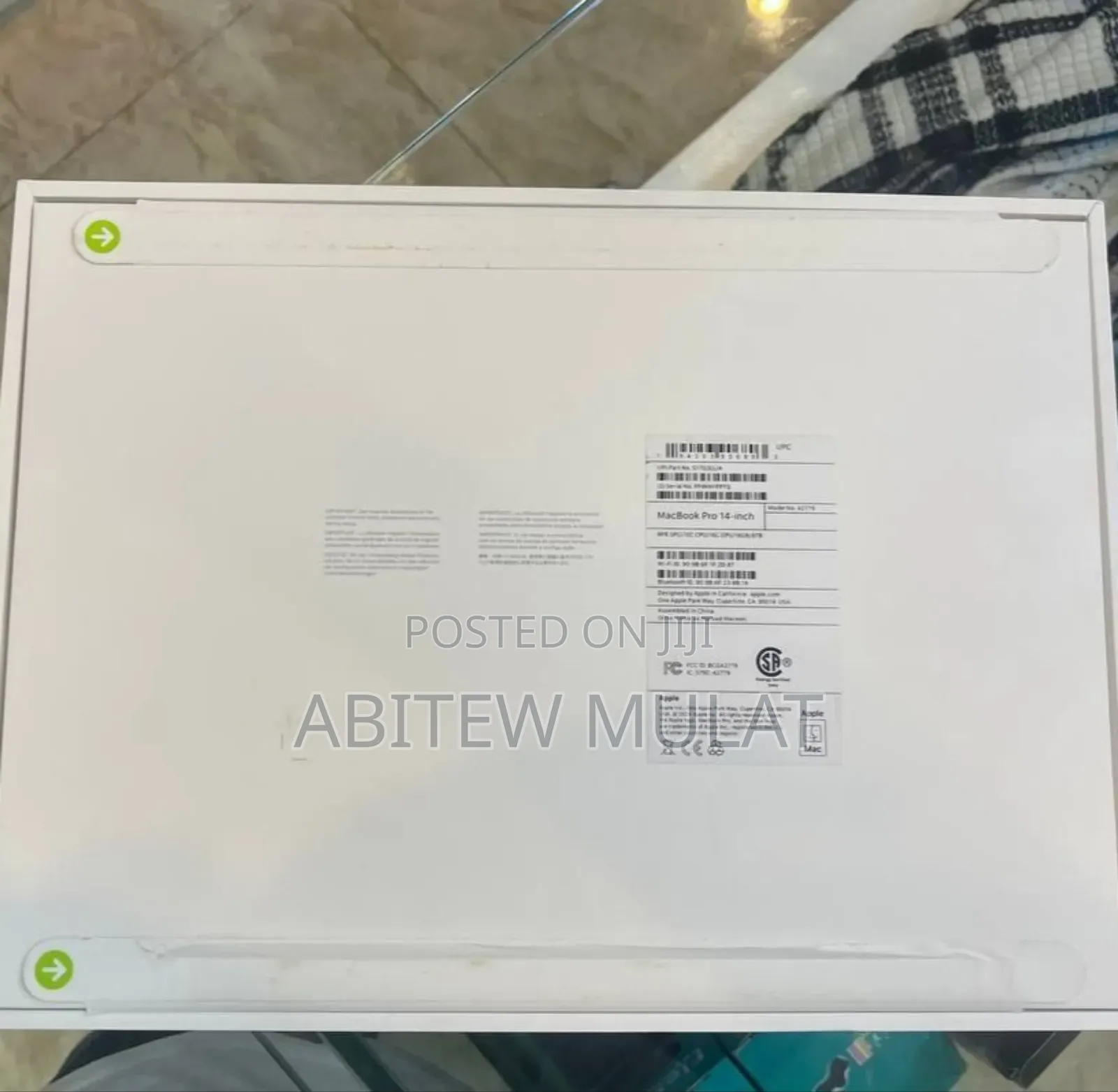 New Laptop Apple MacBook Pro 2022 M2 16GB Apple M2 SSD 4T