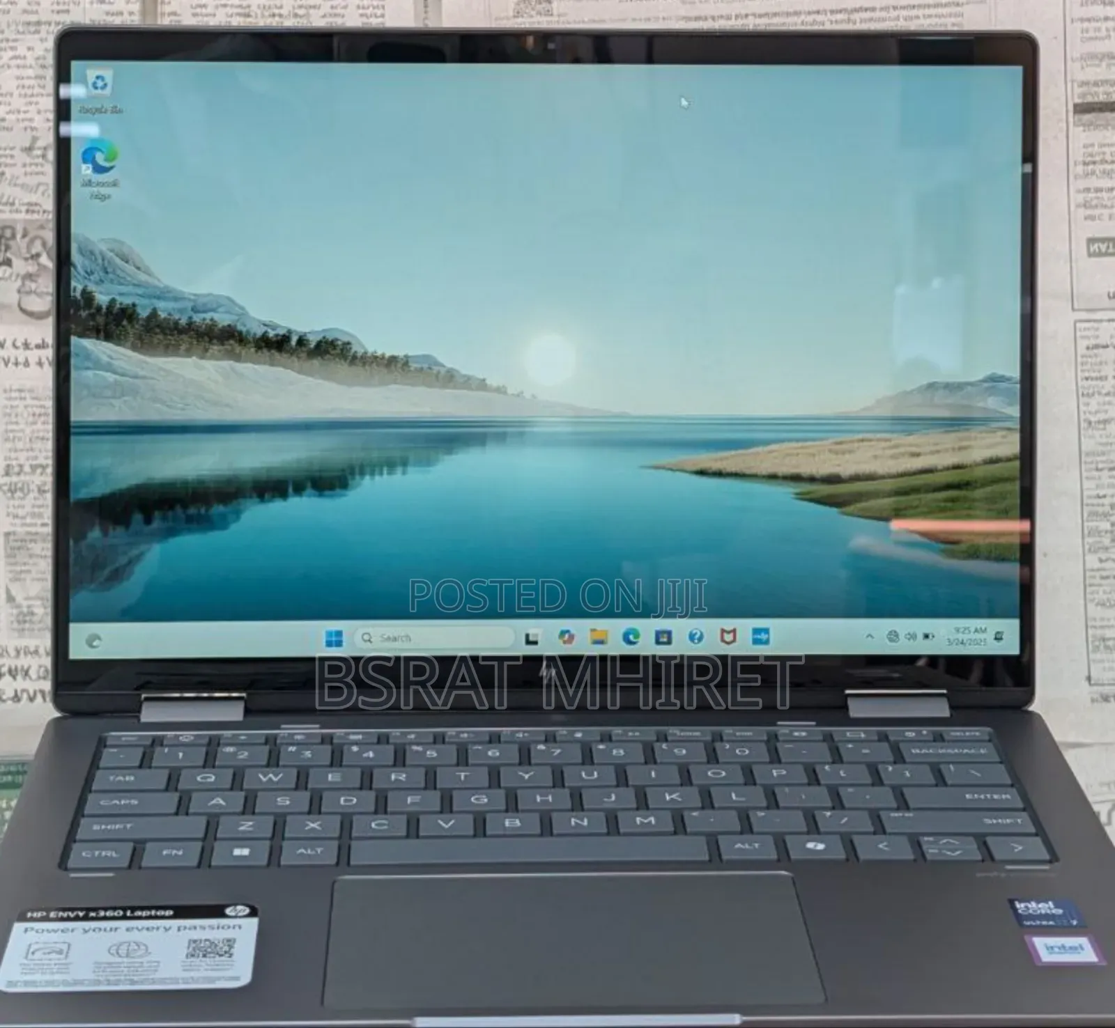 New Laptop HP Envy X360 16GB Intel Core I7 SSD 1T