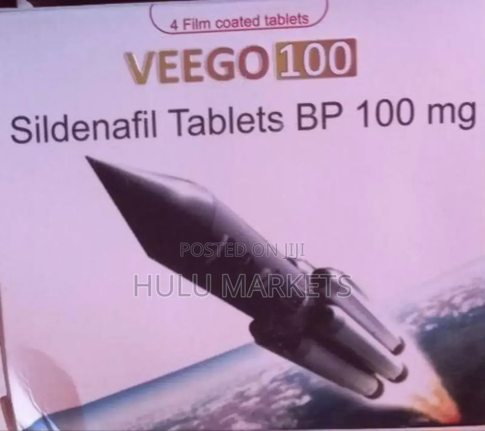 Veego Sildenafill Viagra 100 Mg