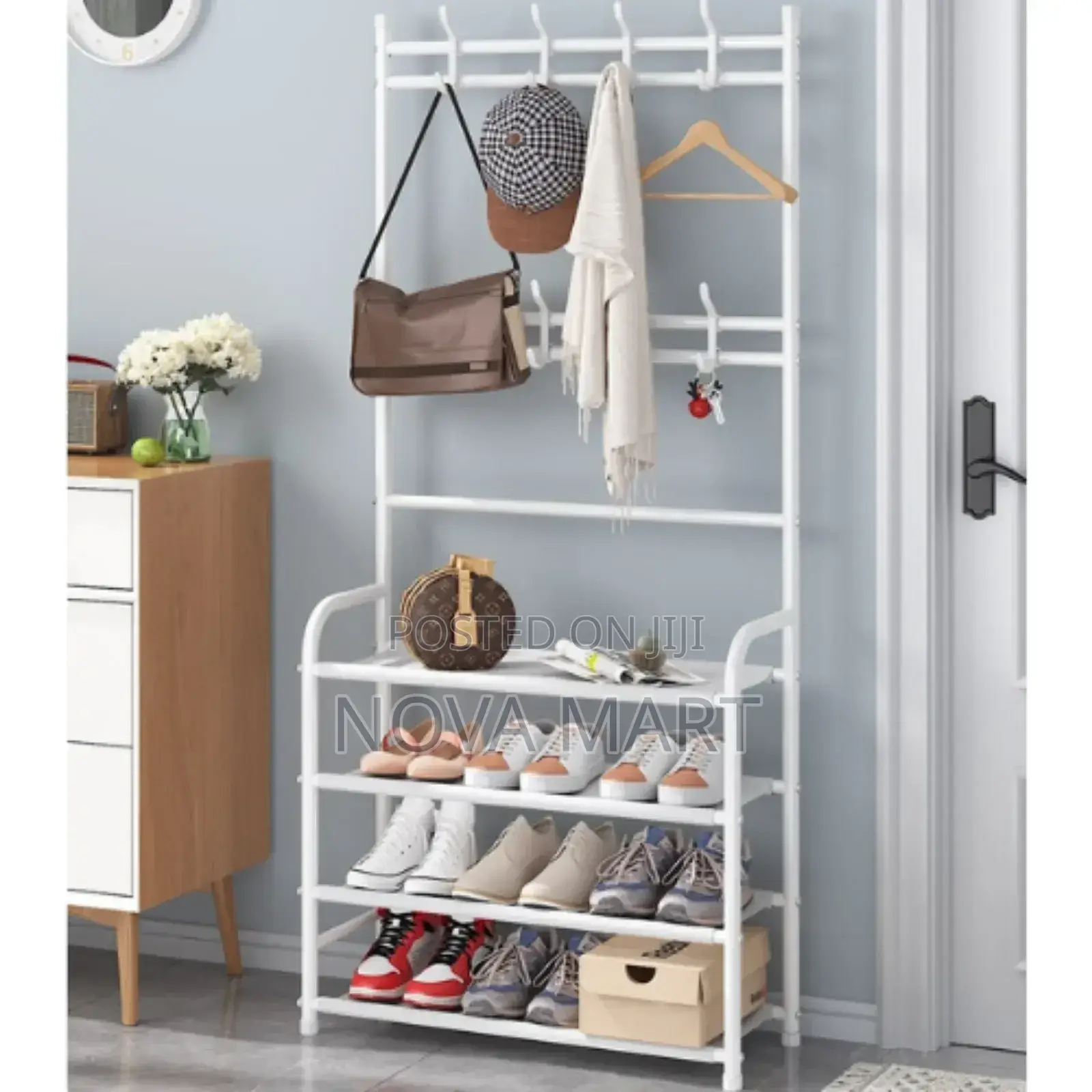 Clothes and Shoe Rack (4 Layer)