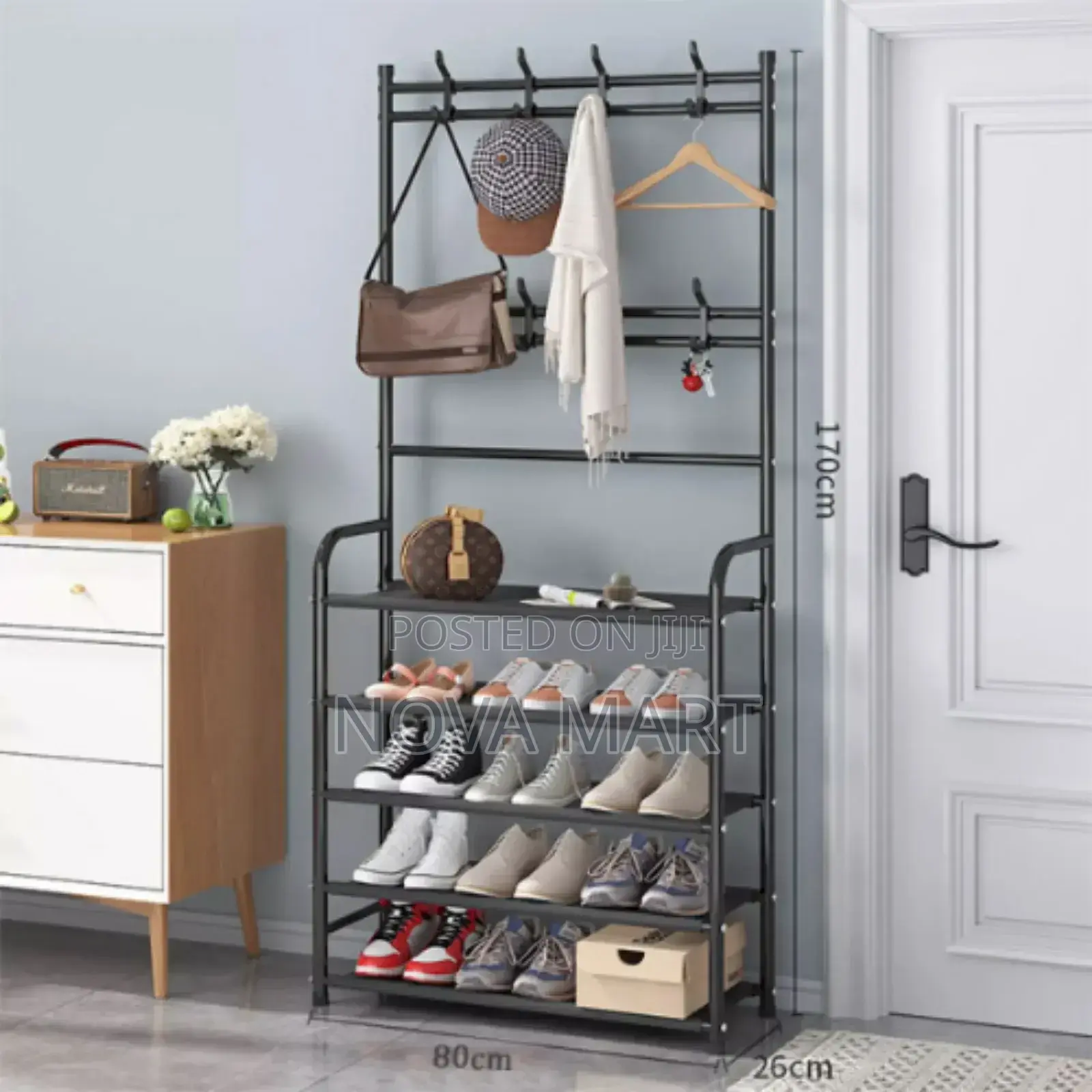 Clothes and Shoe Rack (4 Layer)