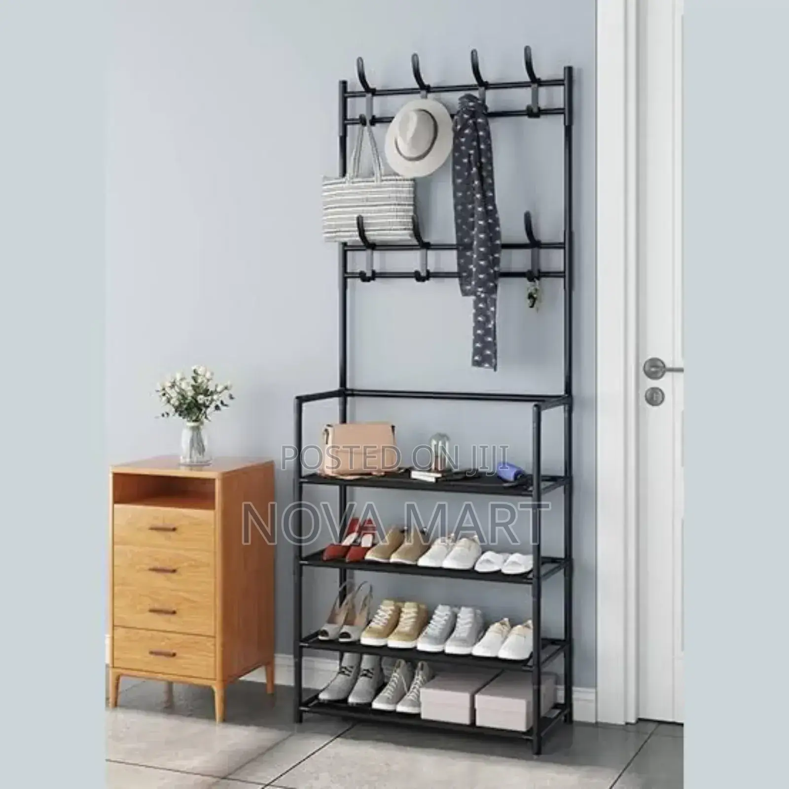 Clothes and Shoe Rack (4 Layer)