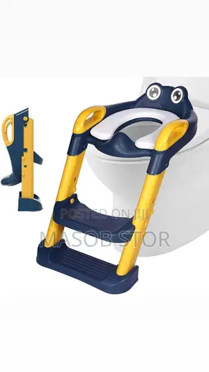 Potty Training Seat With Ladder / የሽንት ቤት ማለማመጃ