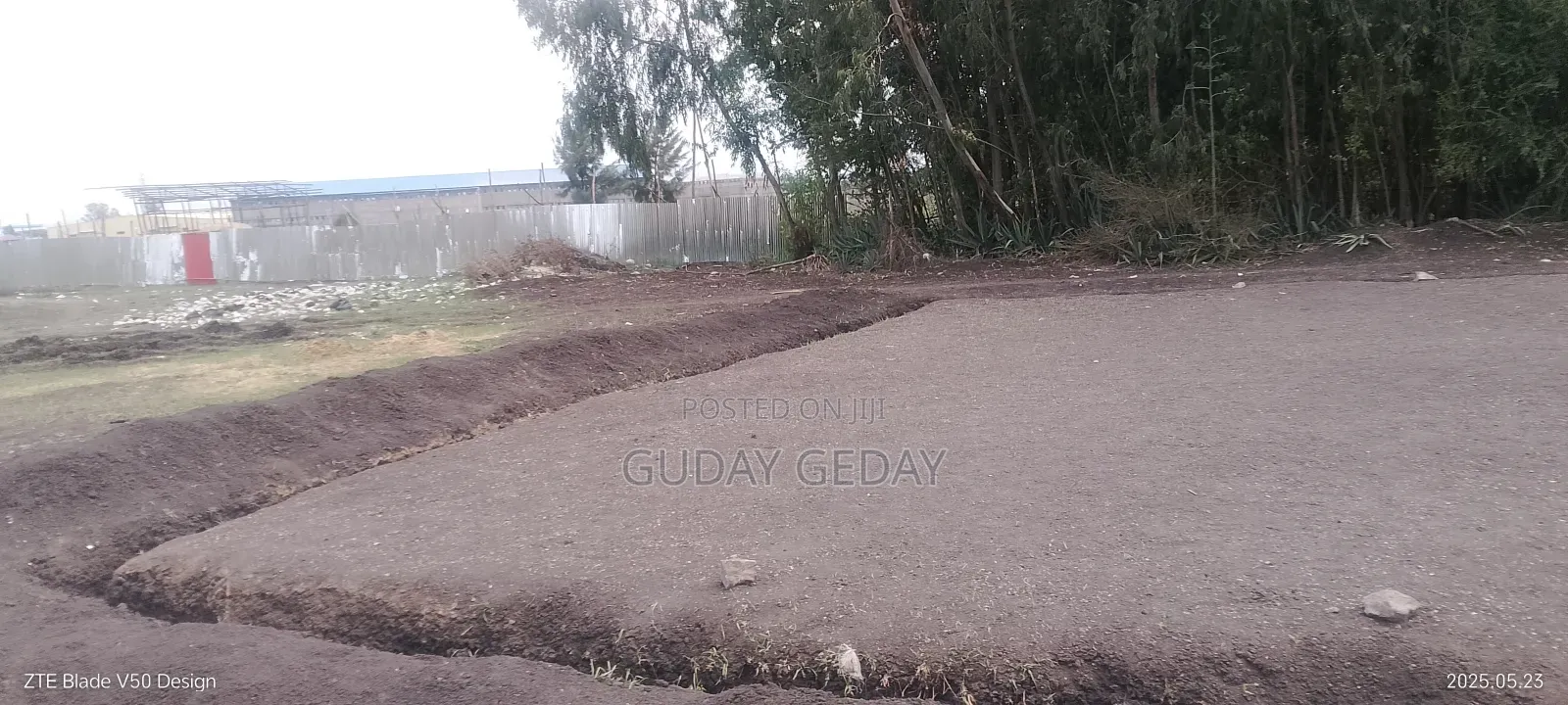 ቃሊቲ ዩኒሳ አደባባይ 140 ካሬ ባዶ ቦታ