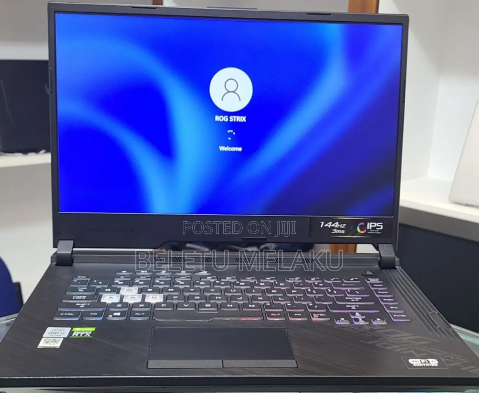 New Laptop Asus ROG Strix G15 16GB Intel Core I7 SSD 1T