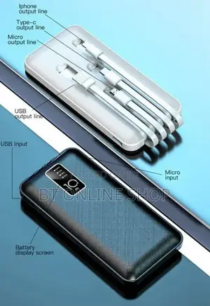 Photo - Hepu አስተማማኝ ኦሪጅናል 10,000mah ፓወር ባንክ