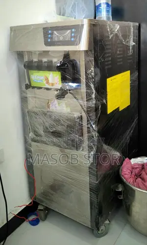Soft Ice Cream Maker Machine / የአይስ ክሬም መስሪያ