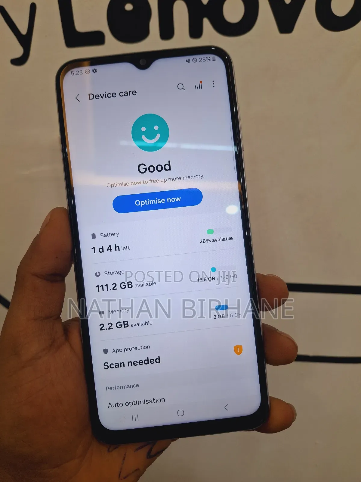 New Samsung Galaxy M33 5G 128 GB White