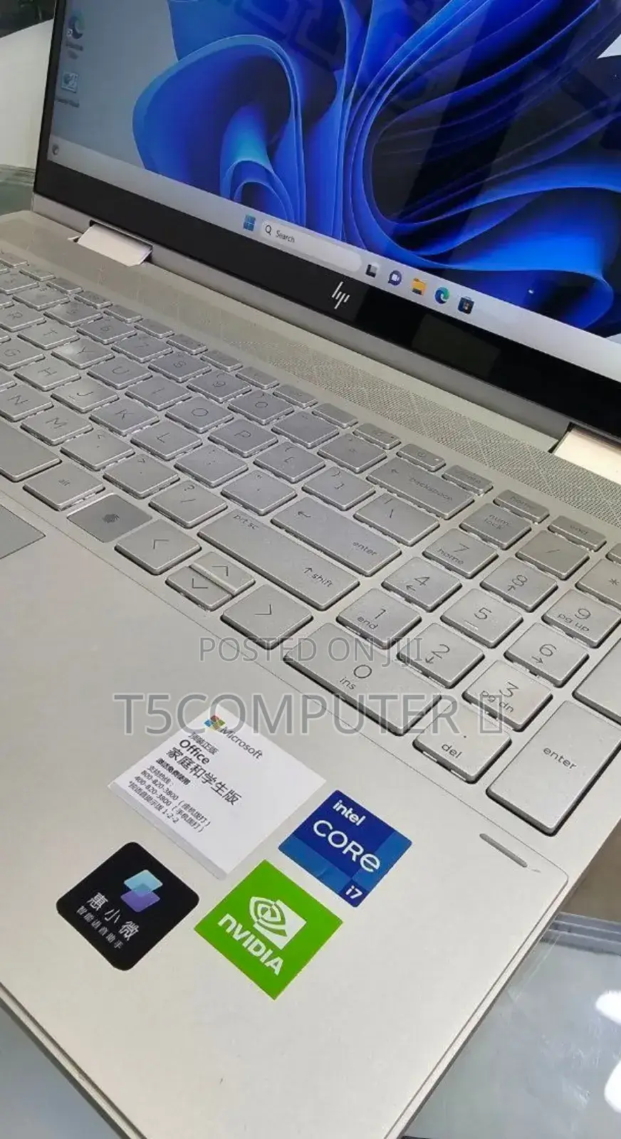 New Laptop HP Envy X360 16GB Intel Core I7 SSD 512GB