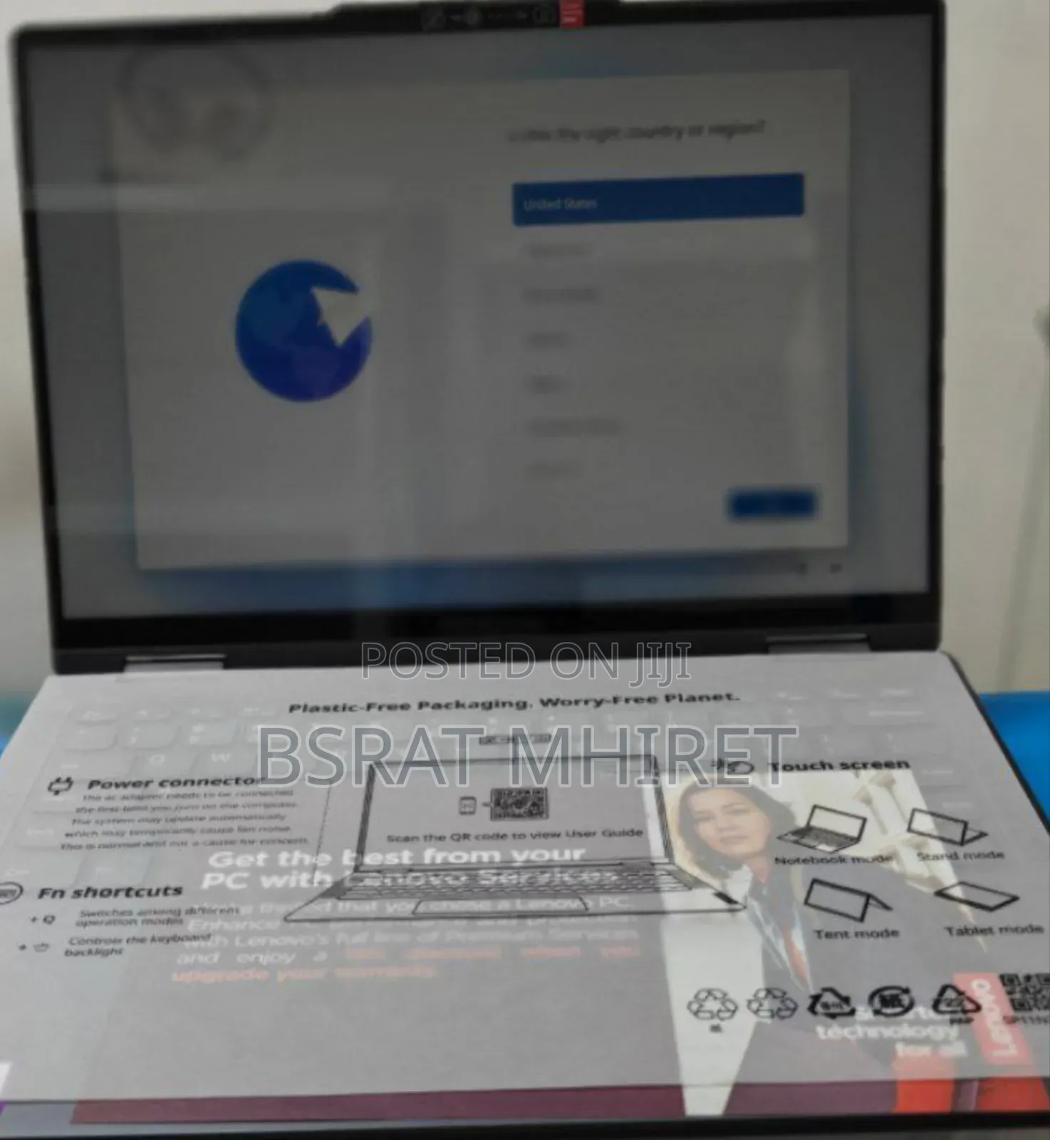 New Laptop Lenovo ThinkPad Yoga 16GB Intel Core I7 SSD 1T