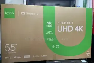 Syinix Tv 55"Inch Tv Smart Uhd Nwe 2025 Products