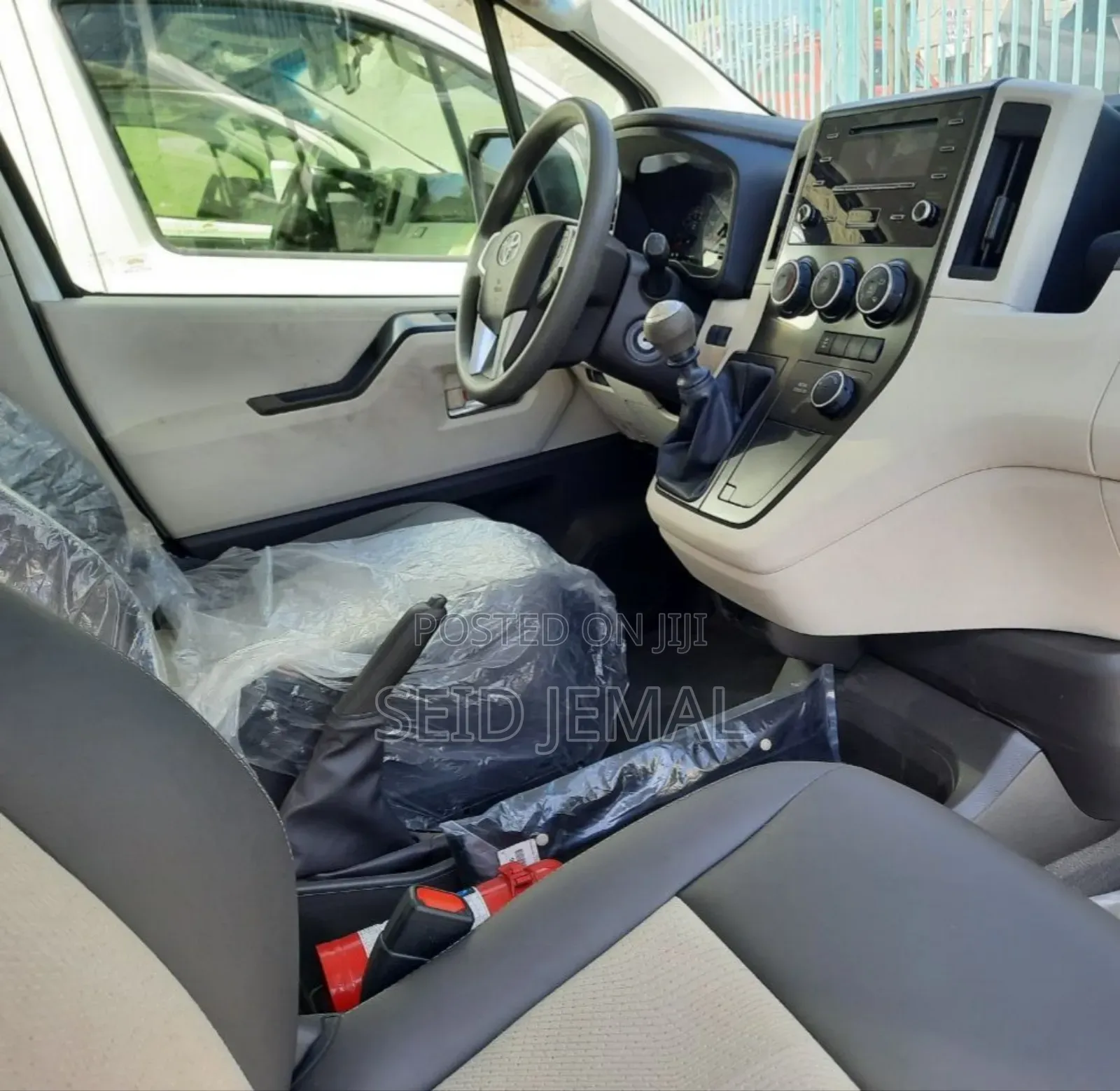 New Toyota HiAce 2024 White