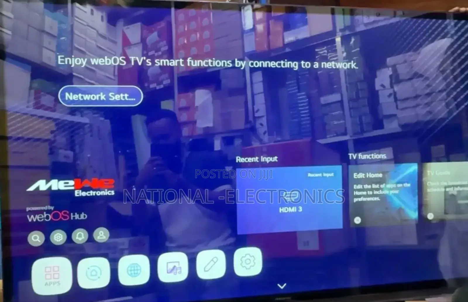 Mewe Tv 55 Inch Tv Smart Uhd Android 13.0 Nwe 2025 Tv