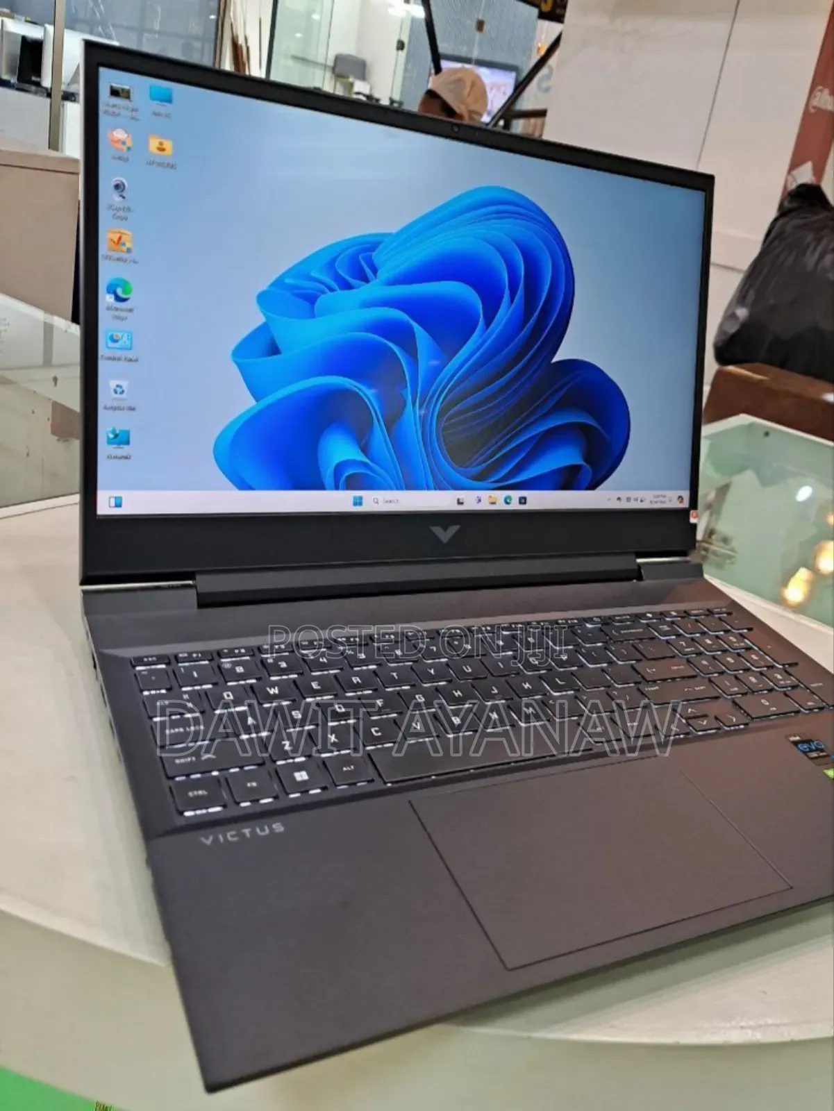 New Laptop HP Victus 16 16GB Intel Core I7 SSD 512GB